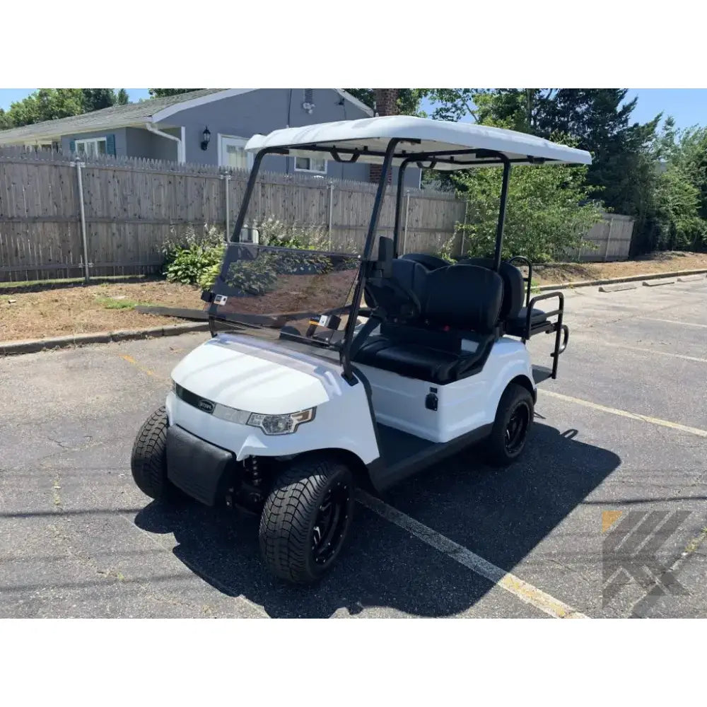 2023 Star EV Capella White Kryptex Golf Carts