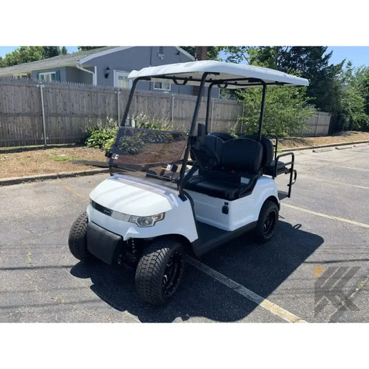 2023 Star EV Capella White Kryptex Golf Carts