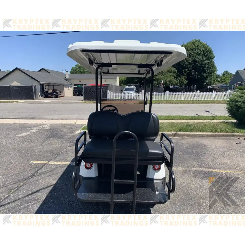2023 Star EV Capella White Kryptex Golf Carts