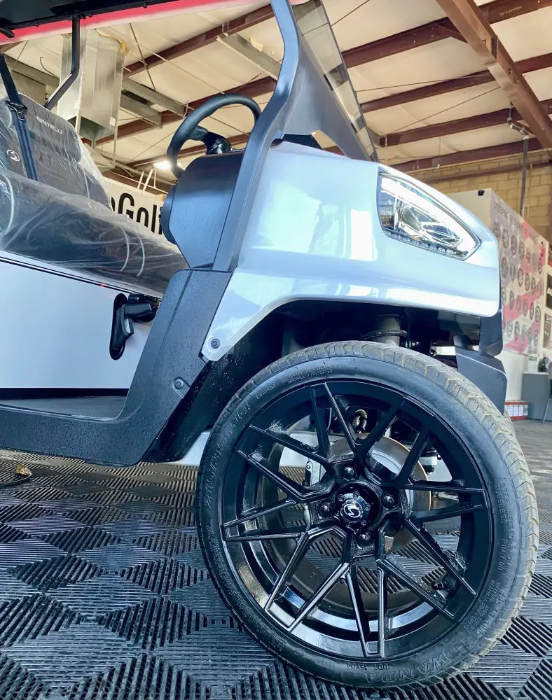 2025 Bintelli Nexus 4 Passenger Golf Cart in White with 72v Lithium Battery