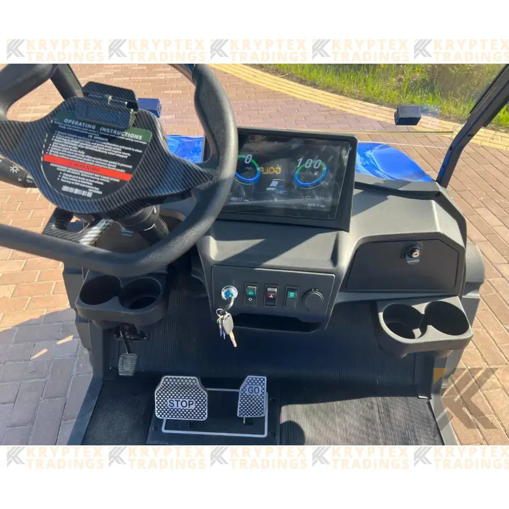 2024 Electric Golf Cart with Lithium Battery Kryptex Golf Carts