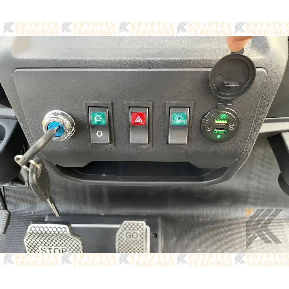 2024 Electric Golf Cart with Lithium Battery Kryptex Golf Carts