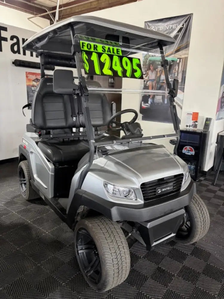 2026 Bintelli Beyond 2 Passenger Golf Cart w/ Lithium Battery & Touchscreen