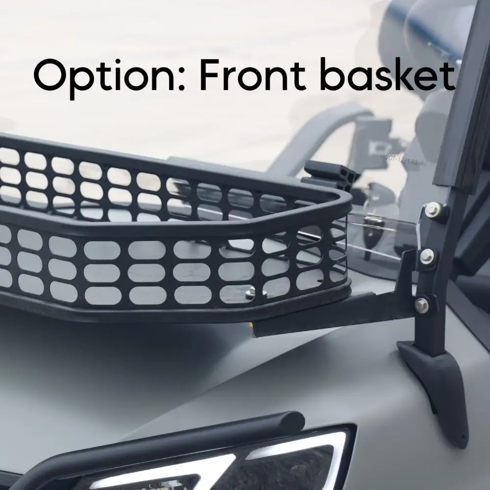 4 Forward Facing Golf Cart Street Legal Extended Range 206ah 48v Lithium Electric LSV with LED Lights