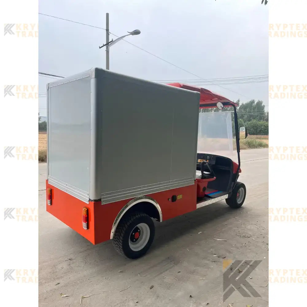 2024 Electric Utility Golf Cart with Lithium Battery Kryptex Golf Carts
