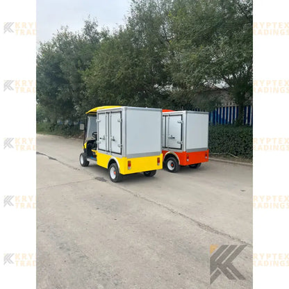 2024 Electric Utility Golf Cart with Lithium Battery Kryptex Golf Carts