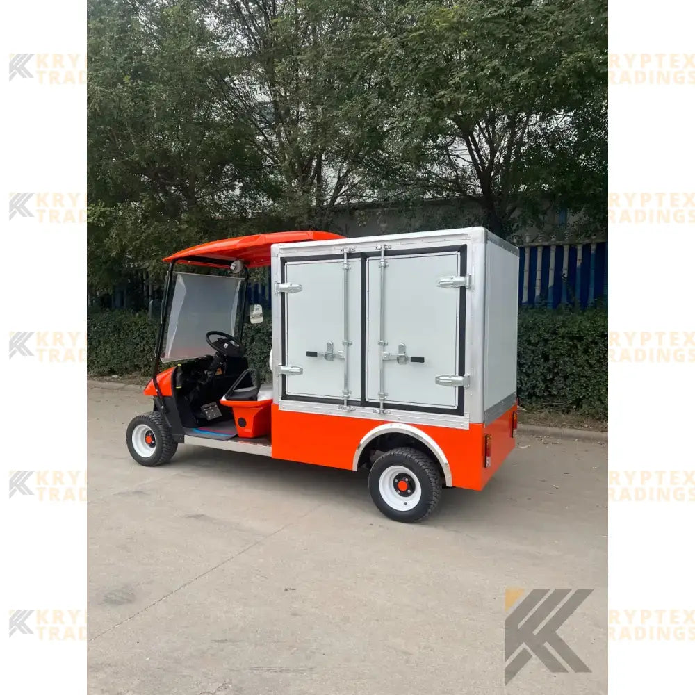 2024 Electric Utility Golf Cart with Lithium Battery Kryptex Golf Carts