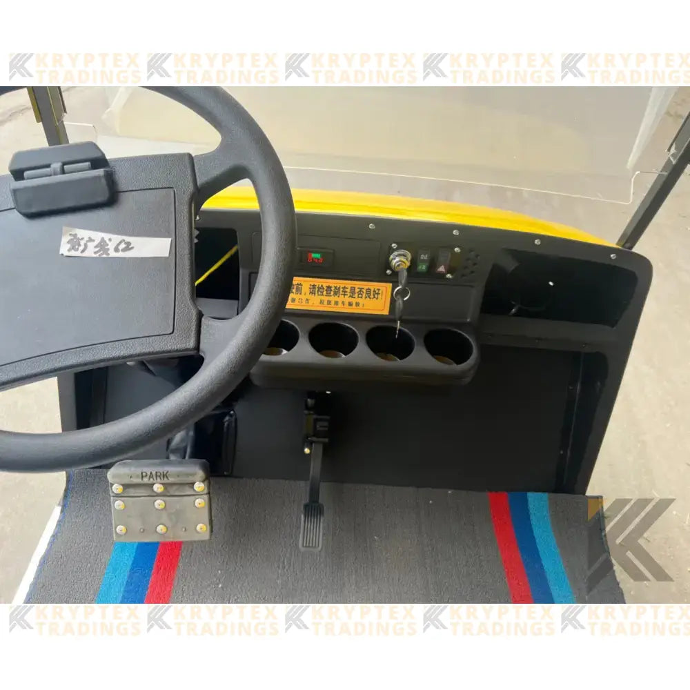 2024 Electric Utility Golf Cart with Lithium Battery Kryptex Golf Carts