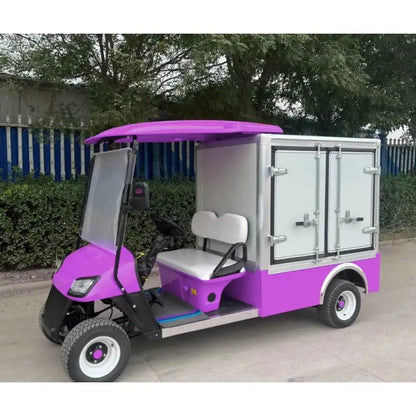 2024 Electric Utility Golf Cart with Lithium Battery Kryptex Golf Carts