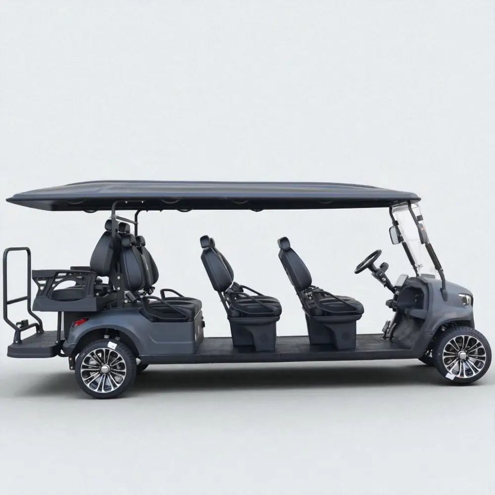 8 Seater Golf Cart Street Legal 48v Lithium Ion Electric LSV with LED Lights