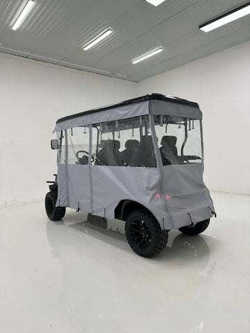 8 Seater Golf Cart Street Legal 48v Lithium Ion Electric LSV with LED Lights