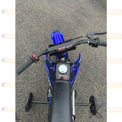 Apollo 70cc Kids Dirt Bike With Training Wheels Kryptex Golf Carts