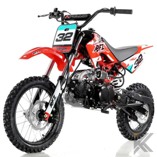 Apollo DB32 110cc Kids Dirt Bike Kryptex Golf Carts