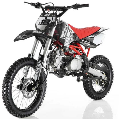 Apollo X18 125cc Dirt Bike Kryptex Golf Carts