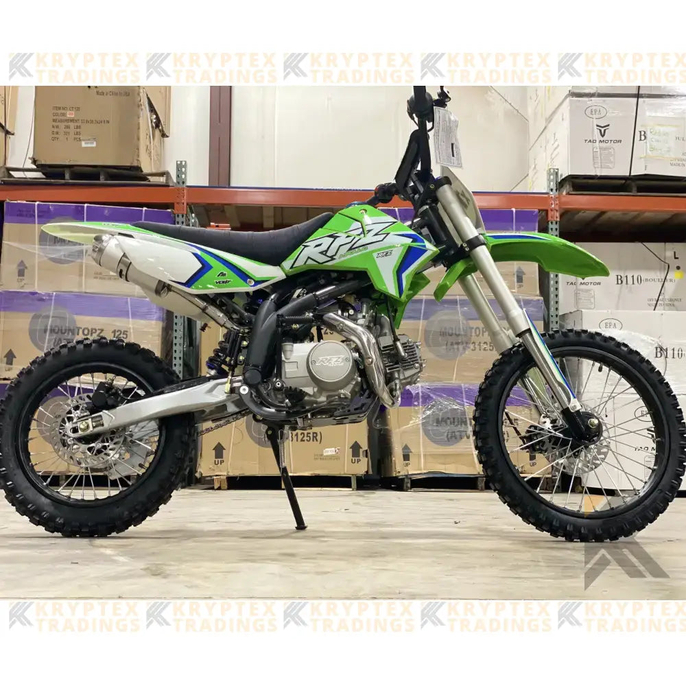 Apollo X18 125cc Dirt Bike Kryptex Golf Carts