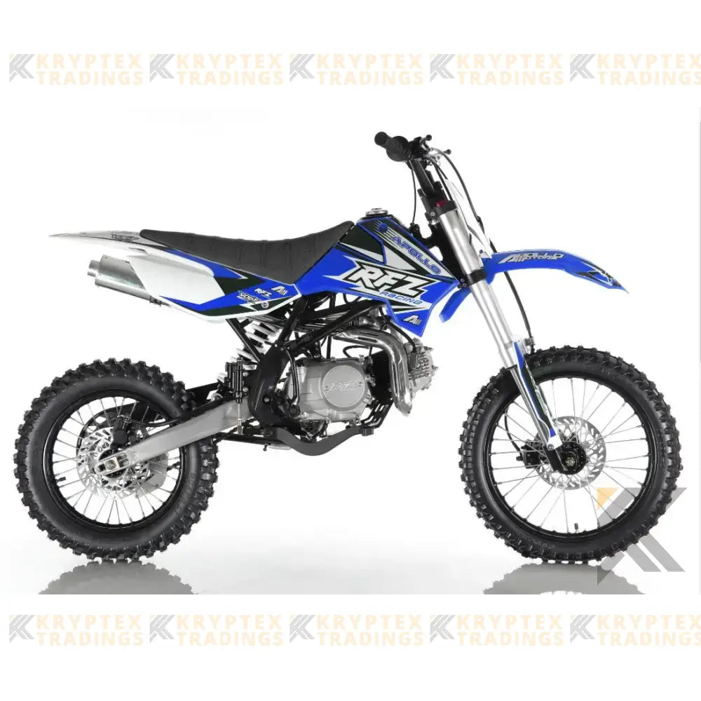 Apollo X18 125cc Dirt Bike Kryptex Golf Carts