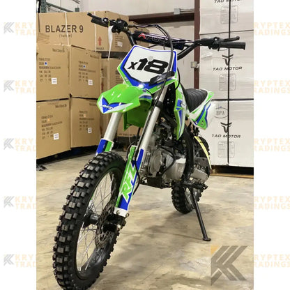 Apollo X18 125cc Dirt Bike Kryptex Golf Carts