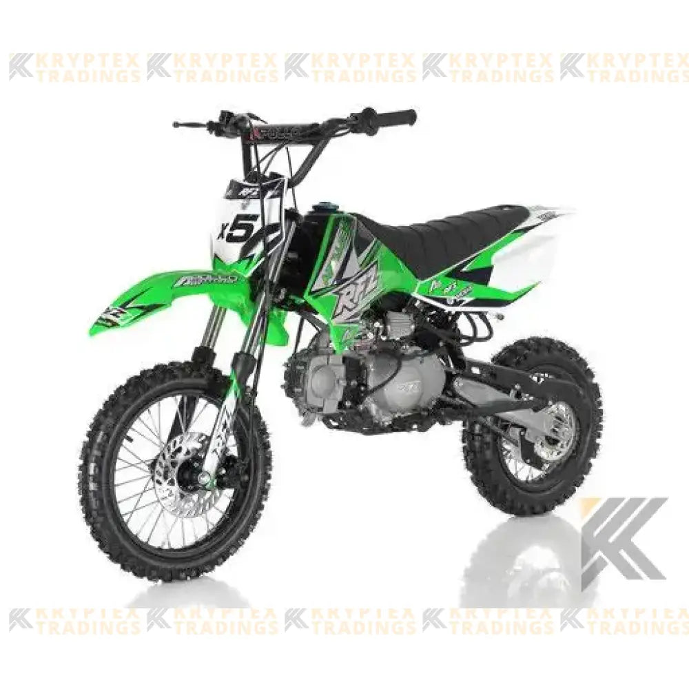 Apollo X6 125cc Dirt Bike Kryptex Golf Carts