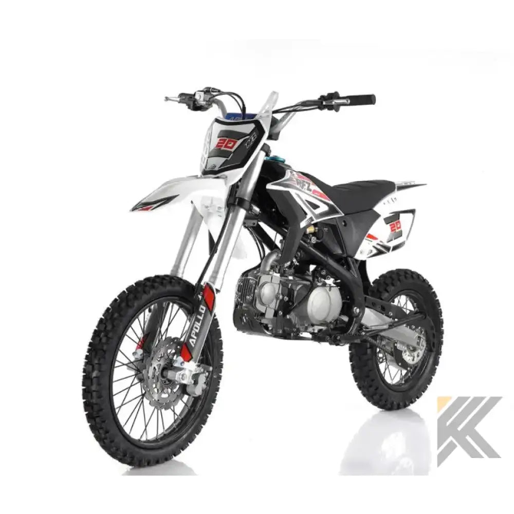 Apollo Z20 125cc Adult Dirt Bike Kryptex Golf Carts