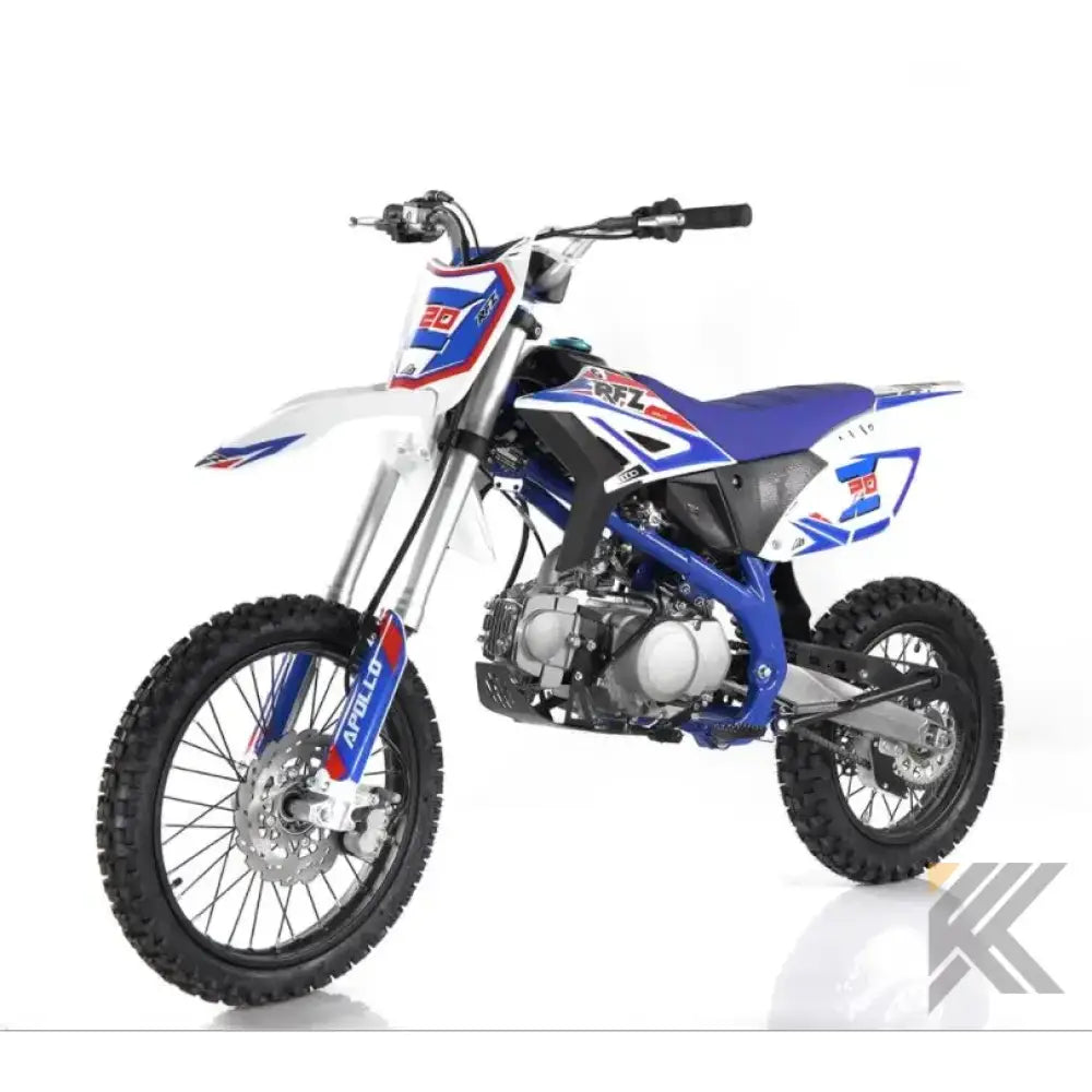 Apollo Z20 125cc Adult Dirt Bike Kryptex Golf Carts