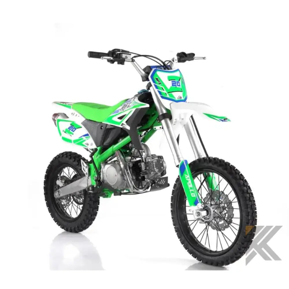 Apollo Z20 125cc Adult Dirt Bike Kryptex Golf Carts