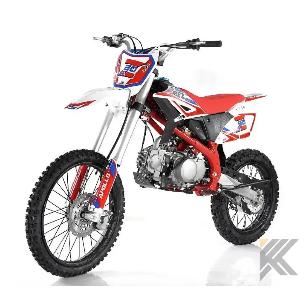 Apollo Z20 MAX 125cc Racing Dirt Bike Kryptex Golf Carts