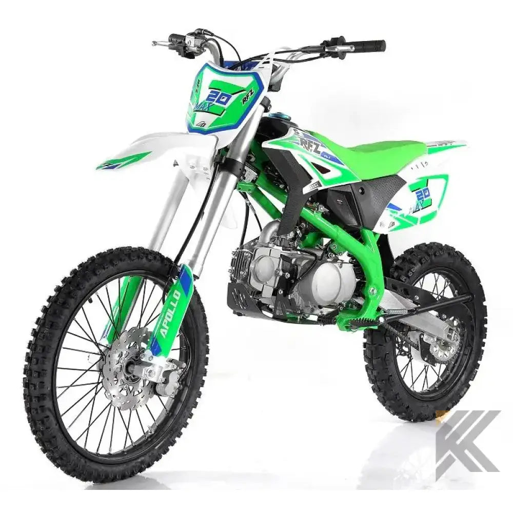 Apollo Z20 MAX 125cc Racing Dirt Bike Kryptex Golf Carts