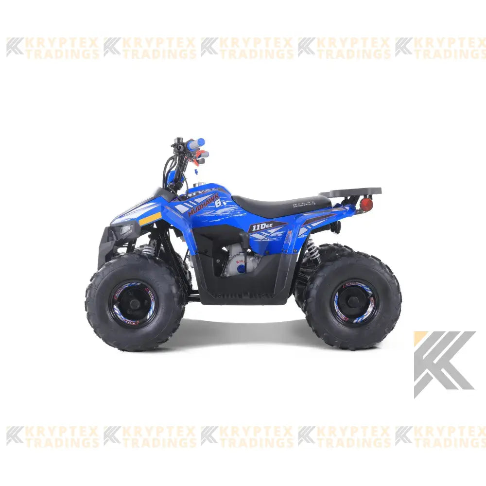 Tao Tao Rival Mudhawk 6 Children's ATV, 4-Stroke 110cc Kryptex Golf Carts