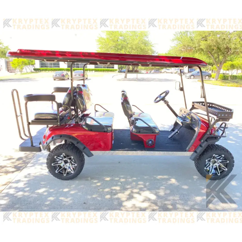 T-60 Electric 6 Seater Golf Cart Kryptex Golf Carts