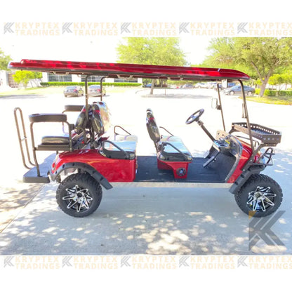 T-60 Electric 6 Seater Golf Cart Kryptex Golf Carts