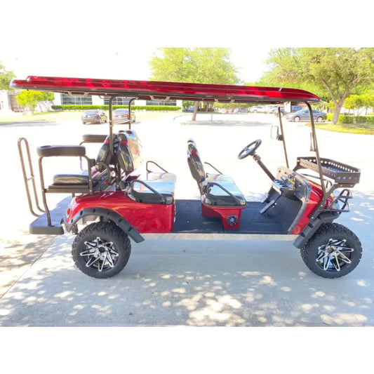 T-60 Electric 6 Seater Golf Cart Kryptex Golf Carts