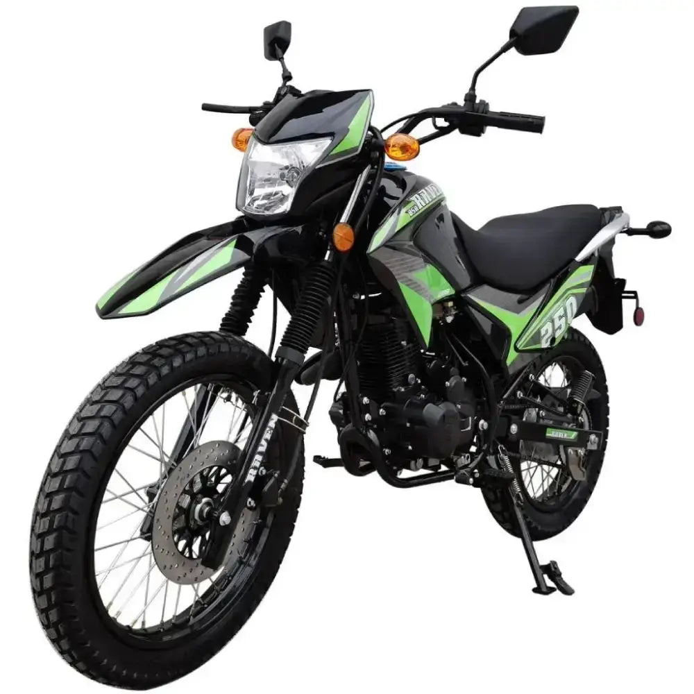 Raven 250XL Adult Dirt Bike Kryptex Golf Carts