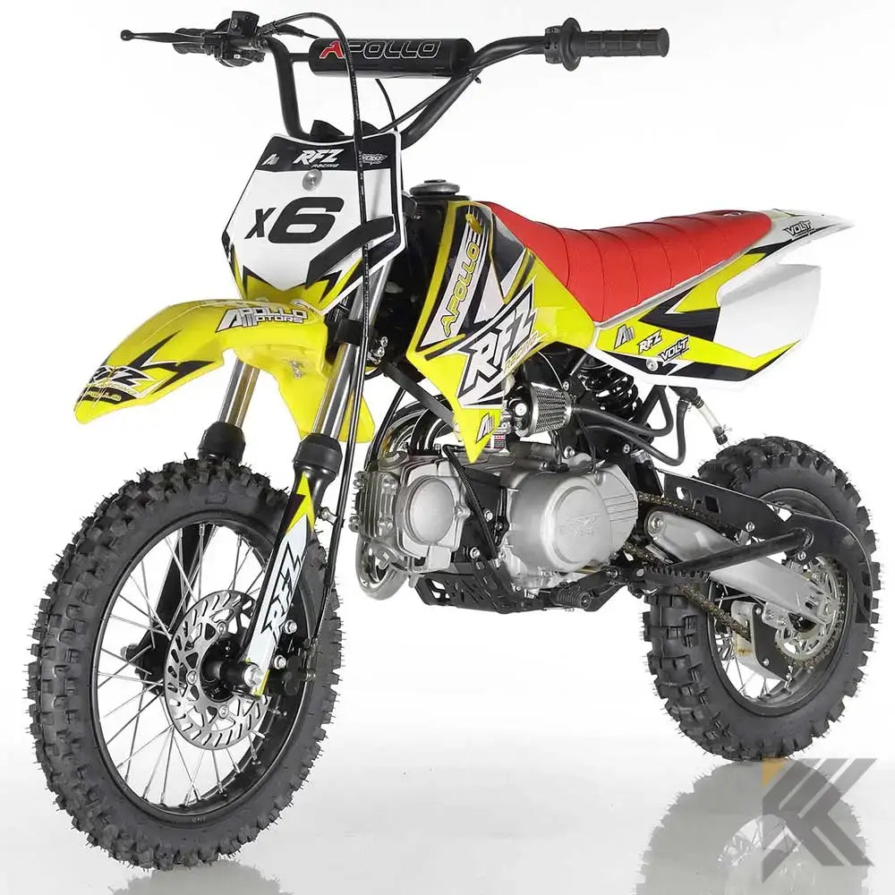 Apollo 125 DB-X6 Children's Dirt Bike Kryptex Golf Carts