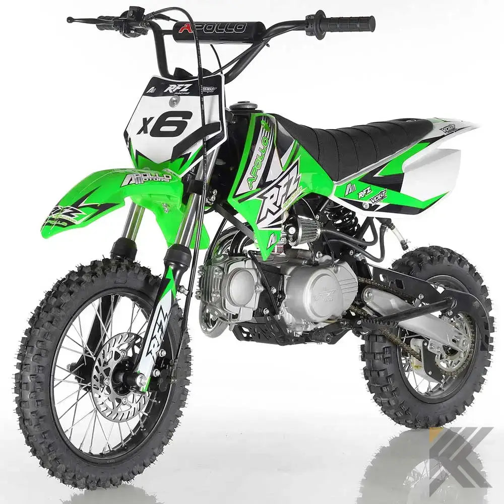 Apollo 125 DB-X6 Children's Dirt Bike Kryptex Golf Carts