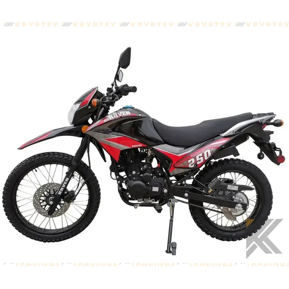 Raven 250XL Adult Dirt Bike Kryptex Golf Carts