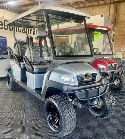 2024 Bintelli Beyond Lifted 6 Passenger Golf Cart w/ Lithium Battery & Touchscreen