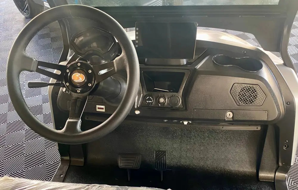 2024 Bintelli Beyond Lifted 6 Passenger Golf Cart w/ Lithium Battery & Touchscreen
