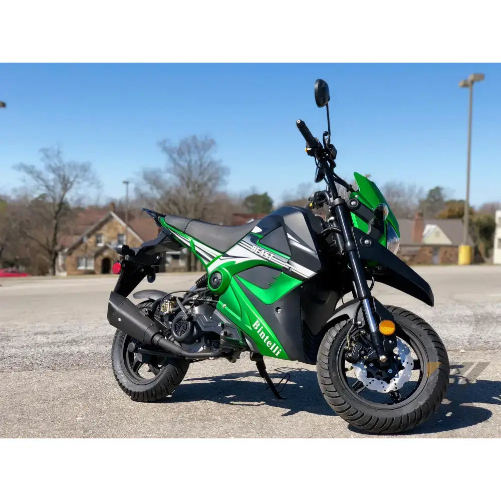Bintelli Beast 50cc Sport Bike Fully Assembled Kryptex Golf Carts