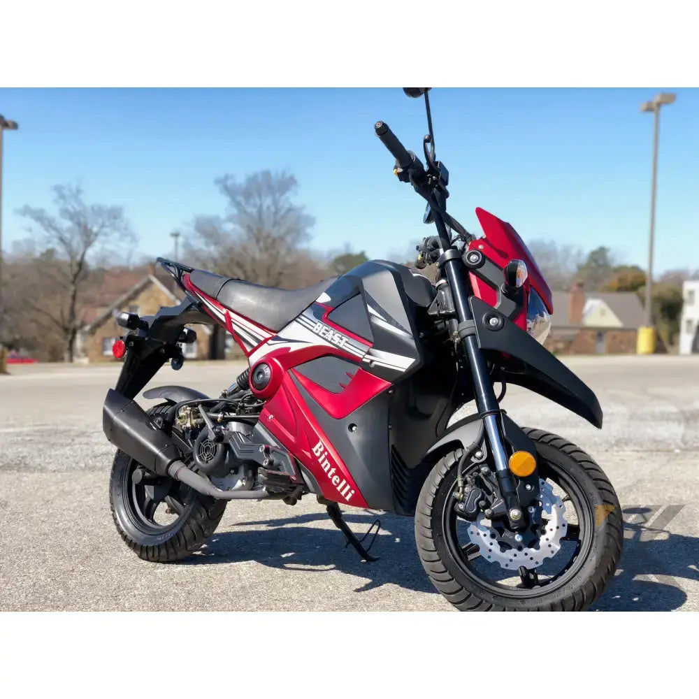 Bintelli Beast 50cc Sport Bike Fully Assembled Kryptex Golf Carts