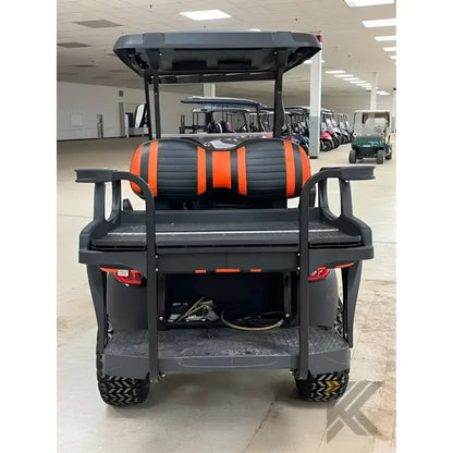Club Car Precedent I2 Electric Orange Golf Cart 2017