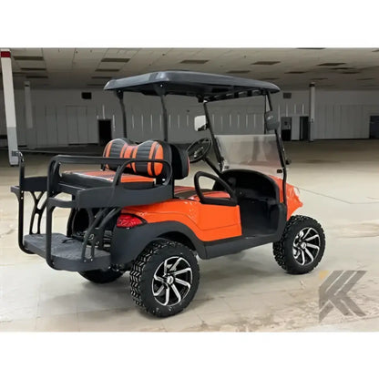 Club Car Precedent I2 Electric Orange Golf Cart 2017