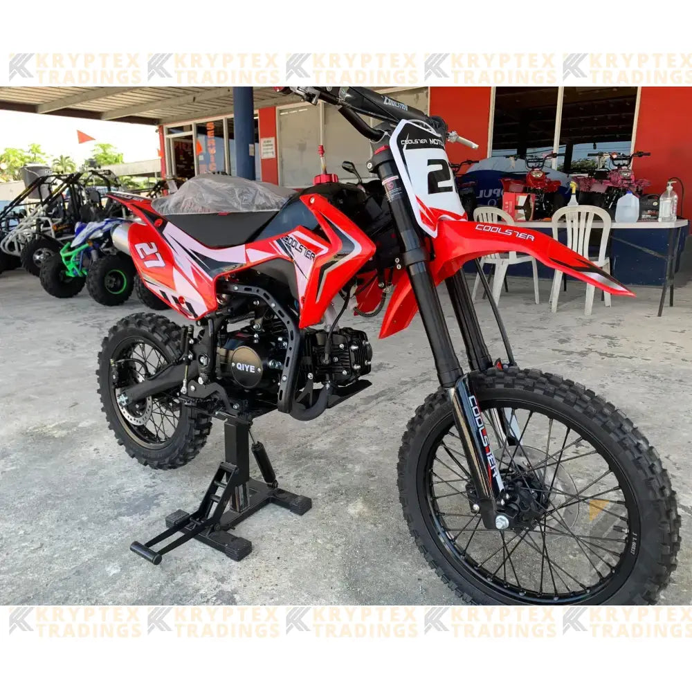 Coolster M125cc Dirt Bike Kryptex Golf Carts