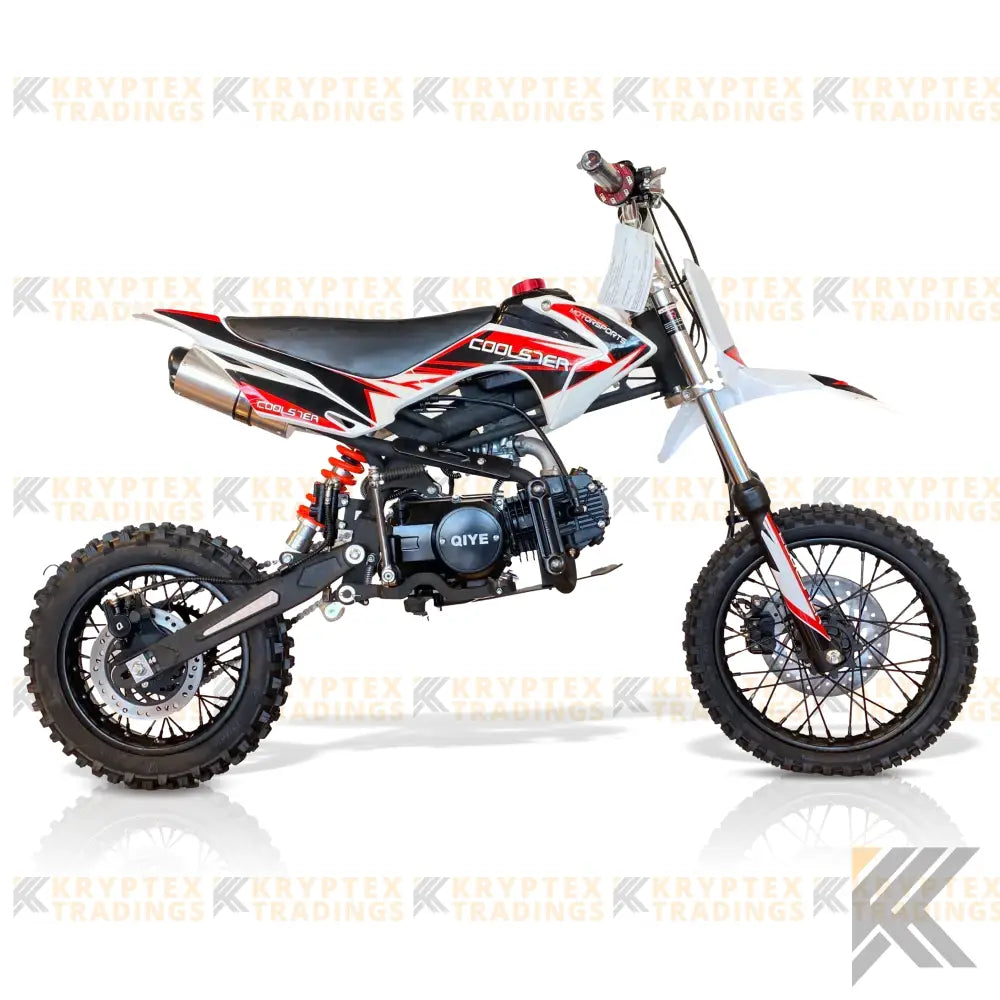 Coolster Rebel 125cc Dirt Bike Kryptex Golf Carts