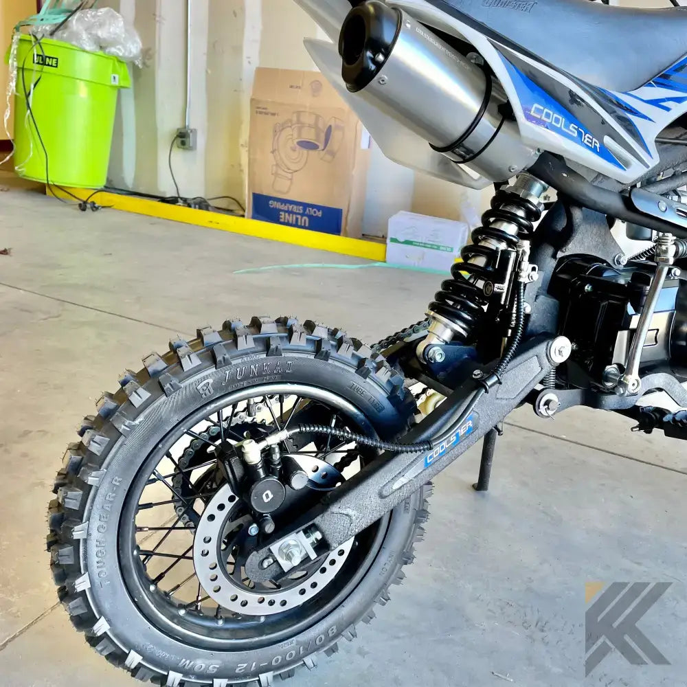 Coolster Rebel 125cc Dirt Bike Kryptex Golf Carts