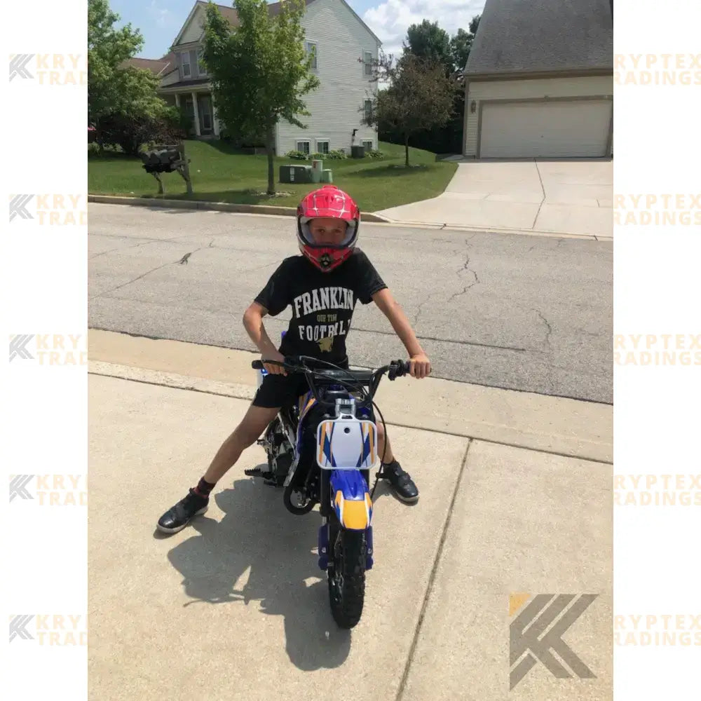 Coolster X5 110cc Fully-Auto Kids Dirt Bike Kryptex Golf Carts