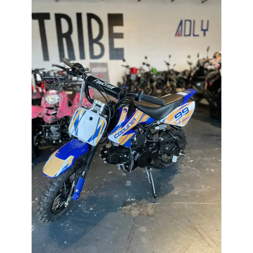 Coolster X5 110cc Fully-Auto Kids Dirt Bike Kryptex Golf Carts
