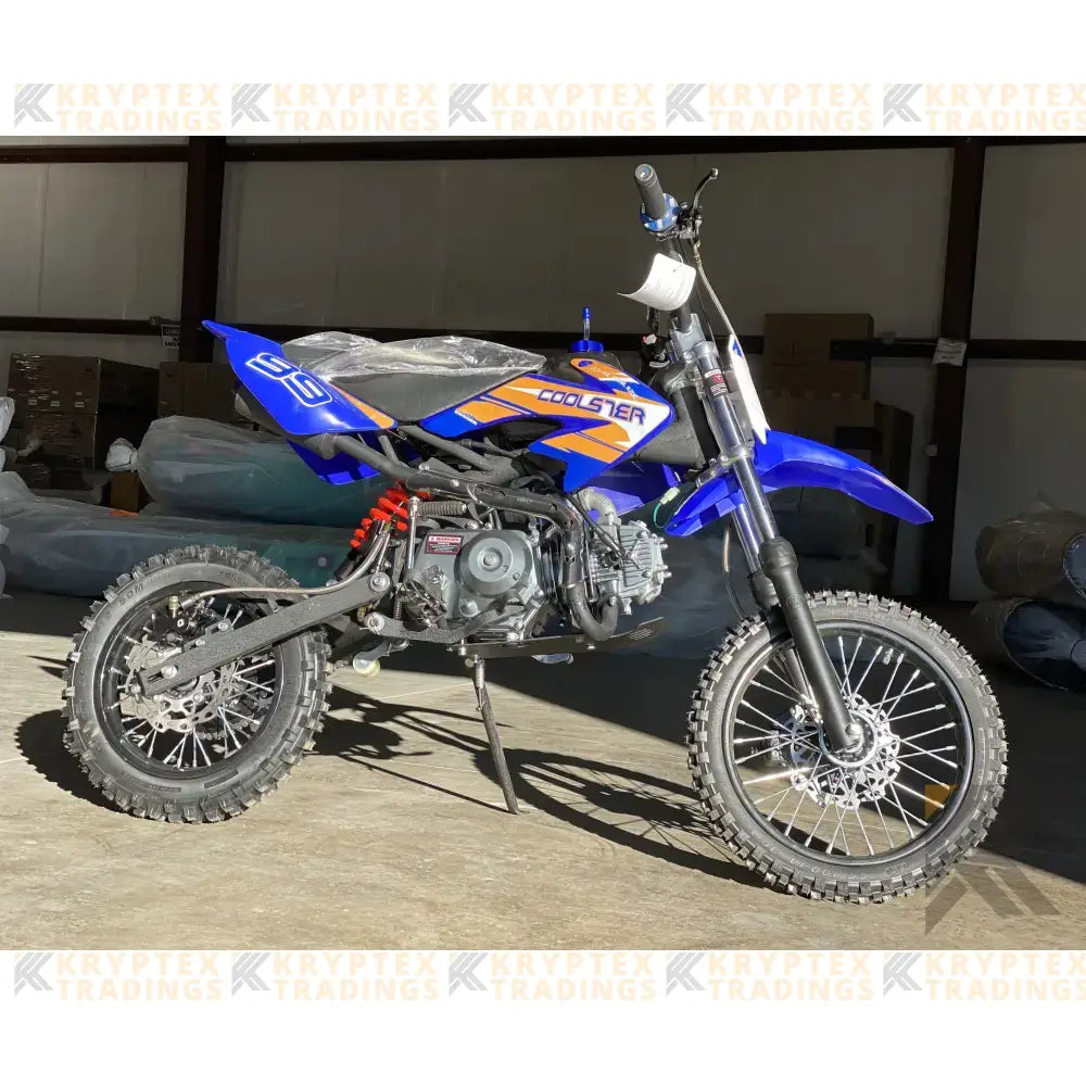 Coolster X7 125cc Dirt Bike Kryptex Golf Carts
