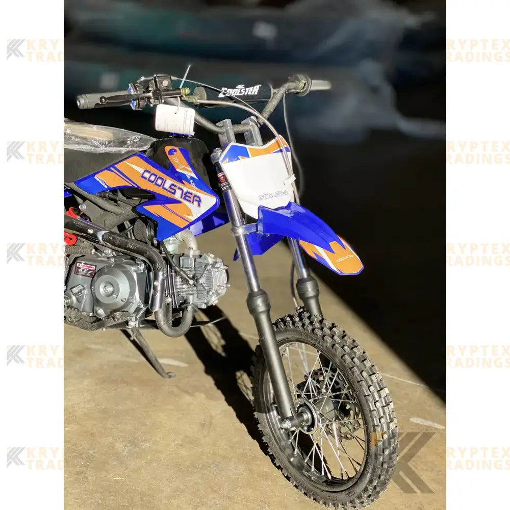 Coolster X7 125cc Dirt Bike Kryptex Golf Carts