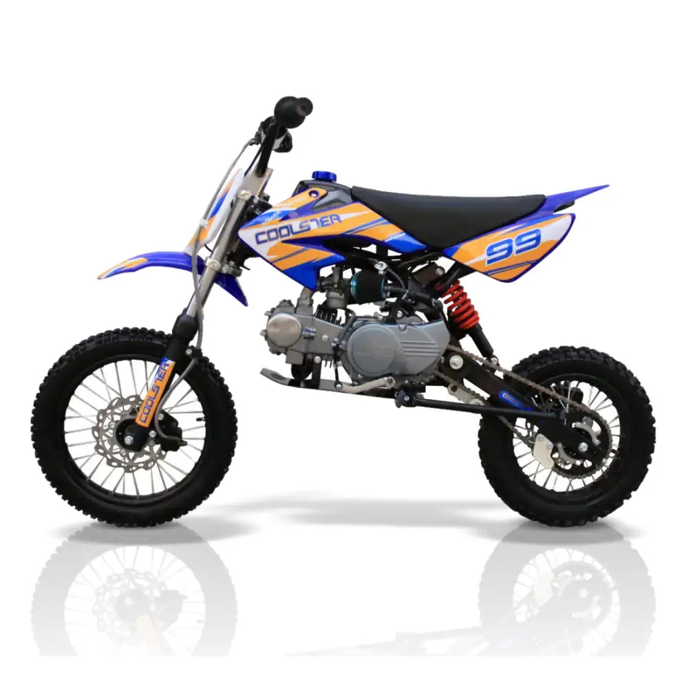 Coolster X7 125cc Dirt Bike Kryptex Golf Carts