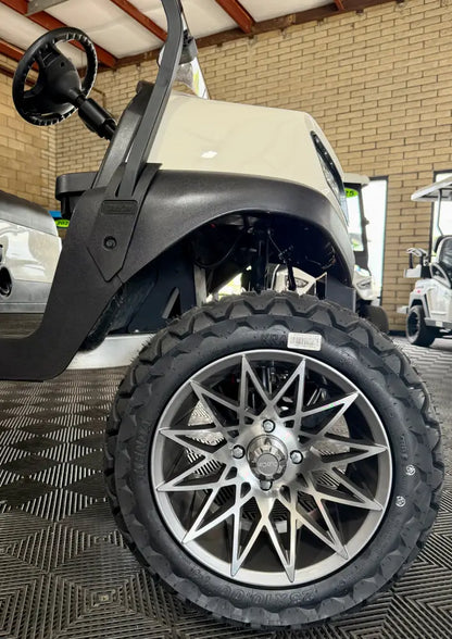 2024 Club Car Tempo in White 4 Passenger Golf Cart